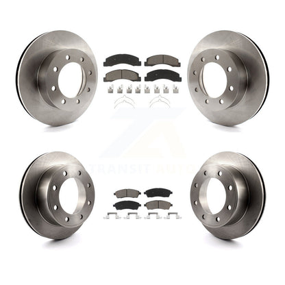 [Avant + Arrière] Kit de Disque et plaquette (céramique) de frein pour Ford F-250 Super Duty K8C-101138