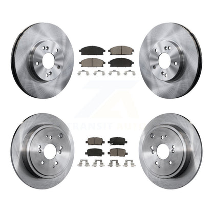 [Avant + Arrière] Kit de Disque et plaquette (céramique) de frein pour 2003-2006 Acura MDX K8C-101140