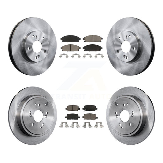 [Avant + Arrière] Kit de Disque et plaquette (céramique) de frein pour 2003-2006 Acura MDX K8C-101140