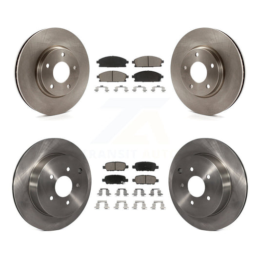 [Avant + Arrière] Kit de Disque et plaquette (céramique) de frein pour 2004-2009 Nissan Quest K8C-101141