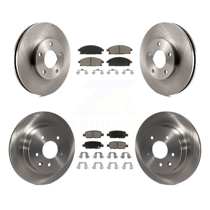 [Avant + Arrière] Kit de Disque et plaquette (céramique) de frein pour 2005-2006 Nissan X-Trail K8C-101142