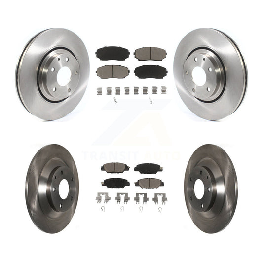 [Avant + Arrière] Kit de Disque et plaquette (céramique) de frein pour 2019-2022 Mazda CX-5 Turbocharged K8C-101144