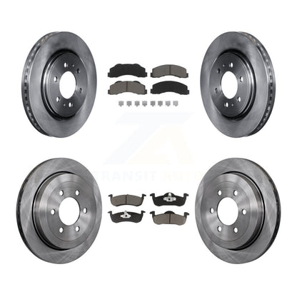 [Avant + Arrière] Kit de Disque et plaquette (céramique) de frein pour 2010-2017 Ford Expedition Lincoln Navigator K8C-101148