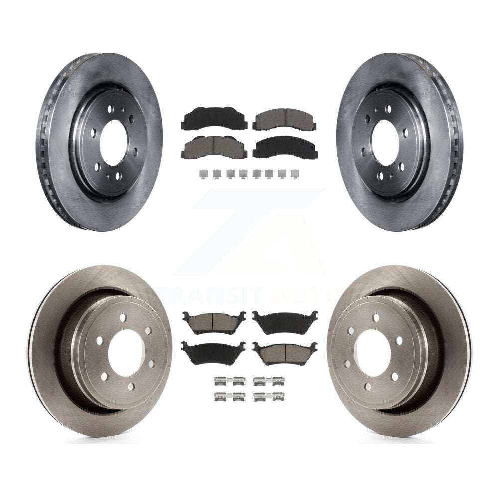 [Avant + Arrière] Kit de Disque et plaquette (céramique) de frein pour Ford F-150 K8C-101153