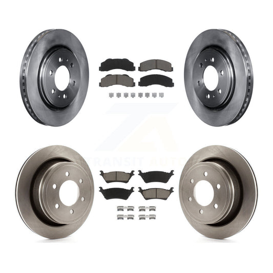 [Avant + Arrière] Kit de Disque et plaquette (céramique) de frein pour Ford F-150 K8C-101153