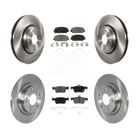 [Avant + Arrière] Kit de Disque et plaquette (céramique) de frein pour Honda Civic K8C-101156
