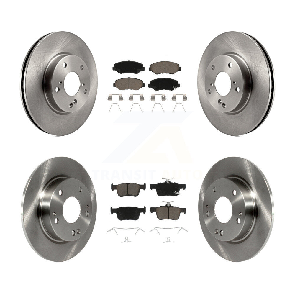 [Avant + Arrière] Kit de Disque et plaquette (céramique) de frein pour Honda Civic K8C-101158