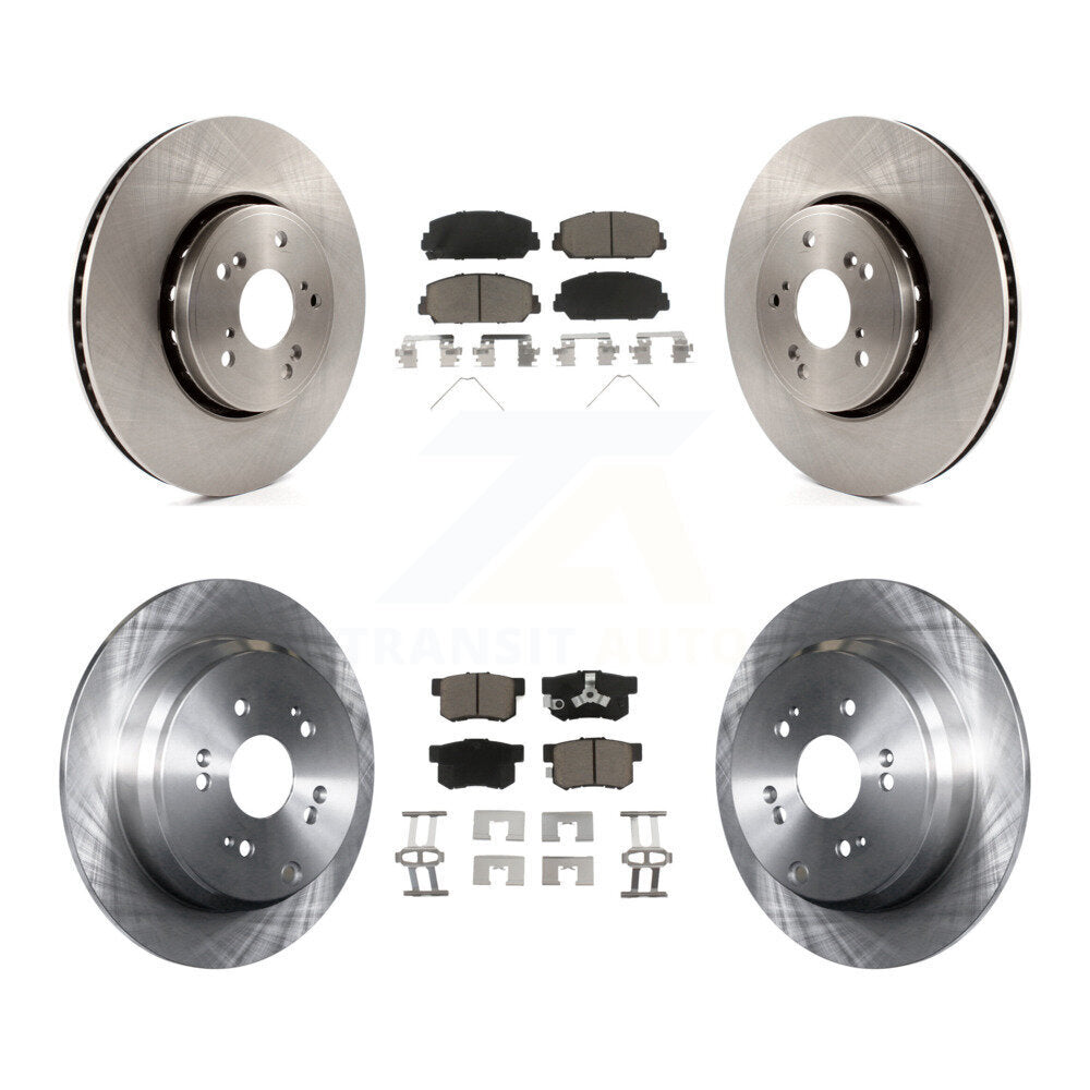 [Avant + Arrière] Kit de Disque et plaquette (céramique) de frein pour 2013-2018 Acura RDX K8C-101159