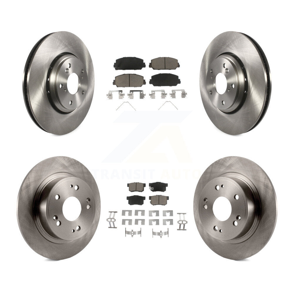 [Avant + Arrière] Kit de Disque et plaquette (céramique) de frein pour 2017-2022 Acura ILX K8C-101162