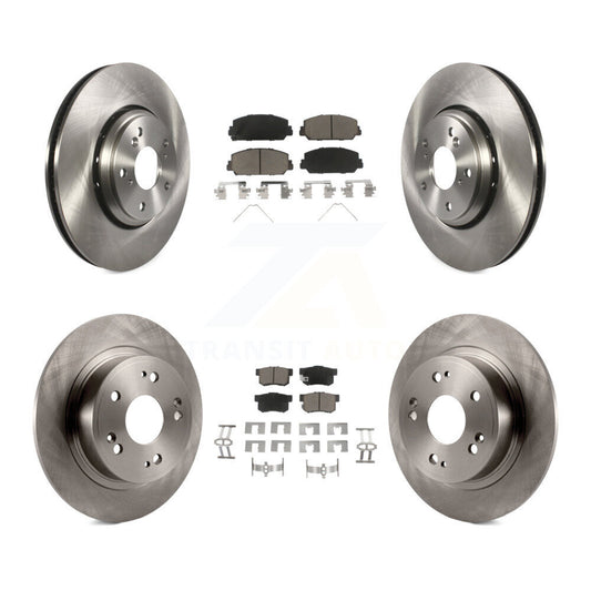 [Avant + Arrière] Kit de Disque et plaquette (céramique) de frein pour 2017-2022 Acura ILX K8C-101162