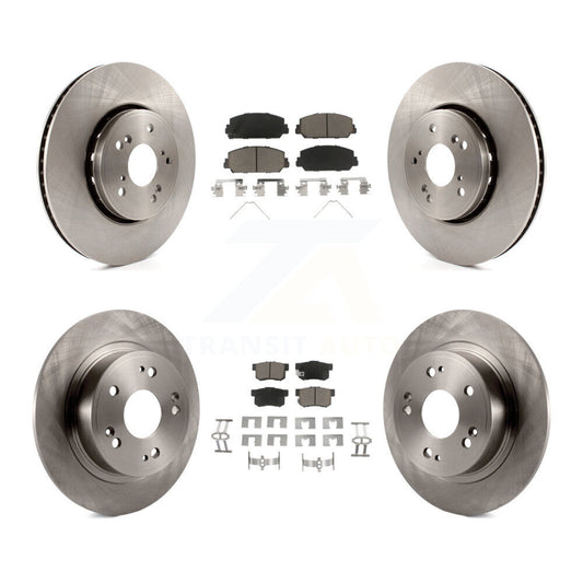 [Avant + Arrière] Kit de Disque et plaquette (céramique) de frein pour 2016 Acura ILX K8C-101163