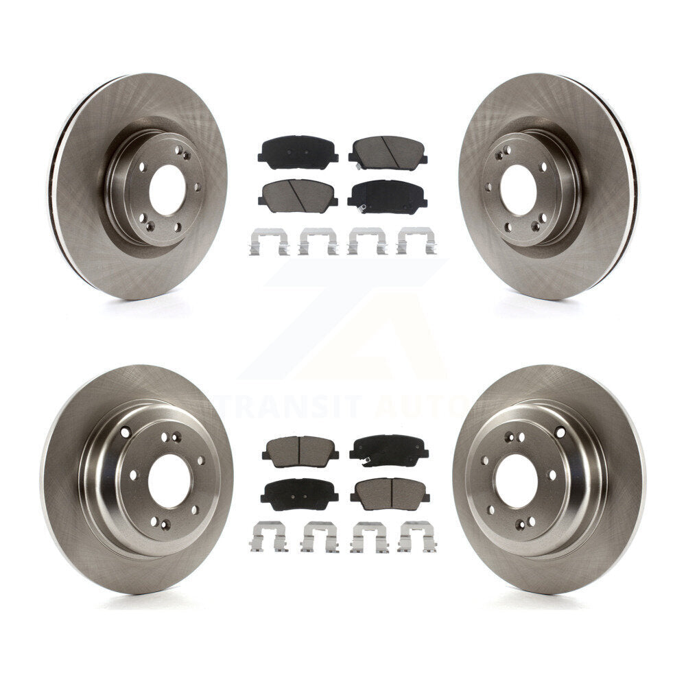 [Avant + Arrière] Kit de Disque et plaquette (céramique) de frein pour Hyundai Genesis Coupe K8C-101164