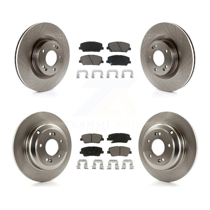 [Avant + Arrière] Kit de Disque et plaquette (céramique) de frein pour Hyundai Genesis Coupe K8C-101164