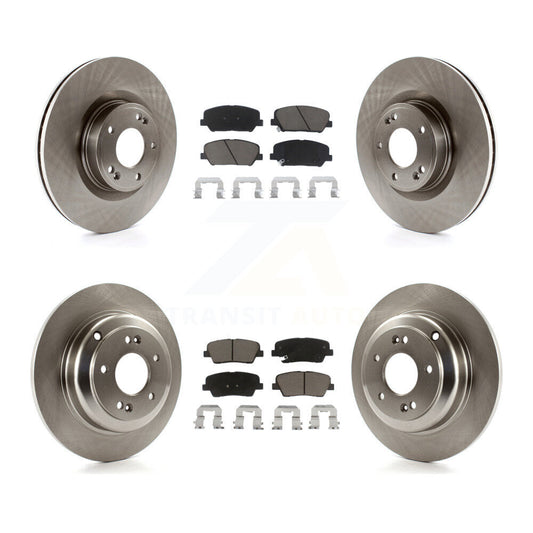 [Avant + Arrière] Kit de Disque et plaquette (céramique) de frein pour Hyundai Genesis Coupe K8C-101164
