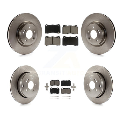 [Avant + Arrière] Kit de Disque et plaquette (céramique) de frein pour Hyundai Genesis Coupe K8C-101165