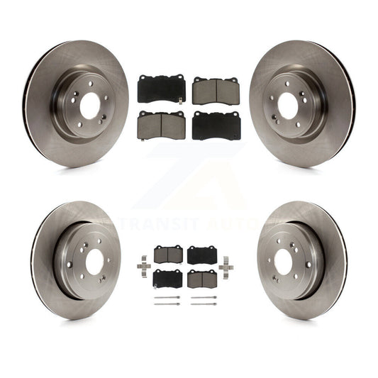 [Avant + Arrière] Kit de Disque et plaquette (céramique) de frein pour Hyundai Genesis Coupe K8C-101165