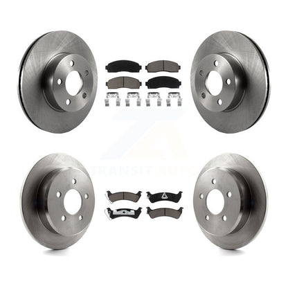 [Avant + Arrière] Kit de Disque et plaquette (céramique) de frein pour Ford Explorer Sport Trac 4WD K8C-101166