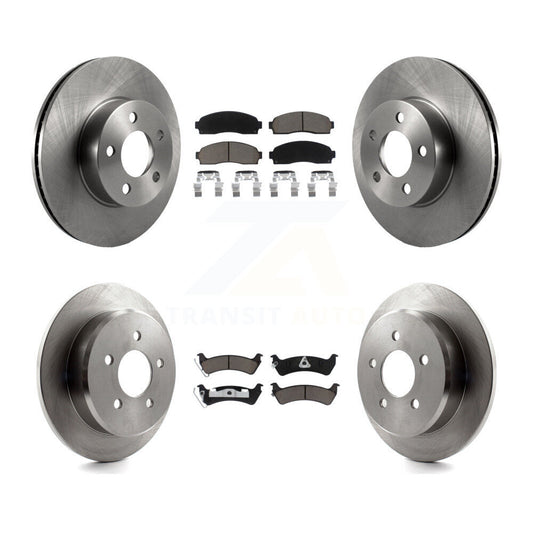 [Avant + Arrière] Kit de Disque et plaquette (céramique) de frein pour Ford Explorer Sport Trac 4WD K8C-101166