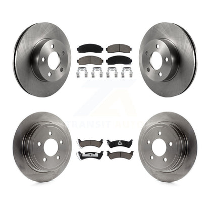 [Avant + Arrière] Kit de Disque et plaquette (céramique) de frein pour Ford Explorer Sport Trac 4WD K8C-101167