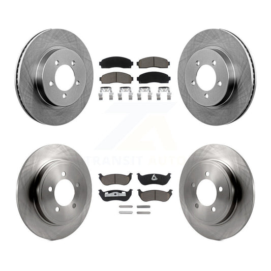 [Avant + Arrière] Kit de Disque et plaquette (céramique) de frein pour Ford Explorer Mercury Mountaineer K8C-101168
