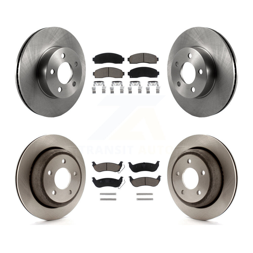 [Avant + Arrière] Kit de Disque et plaquette (céramique) de frein pour Ford Ranger Mazda B4000 K8C-101169