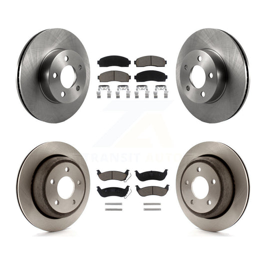 [Avant + Arrière] Kit de Disque et plaquette (céramique) de frein pour Ford Ranger Mazda B4000 K8C-101169