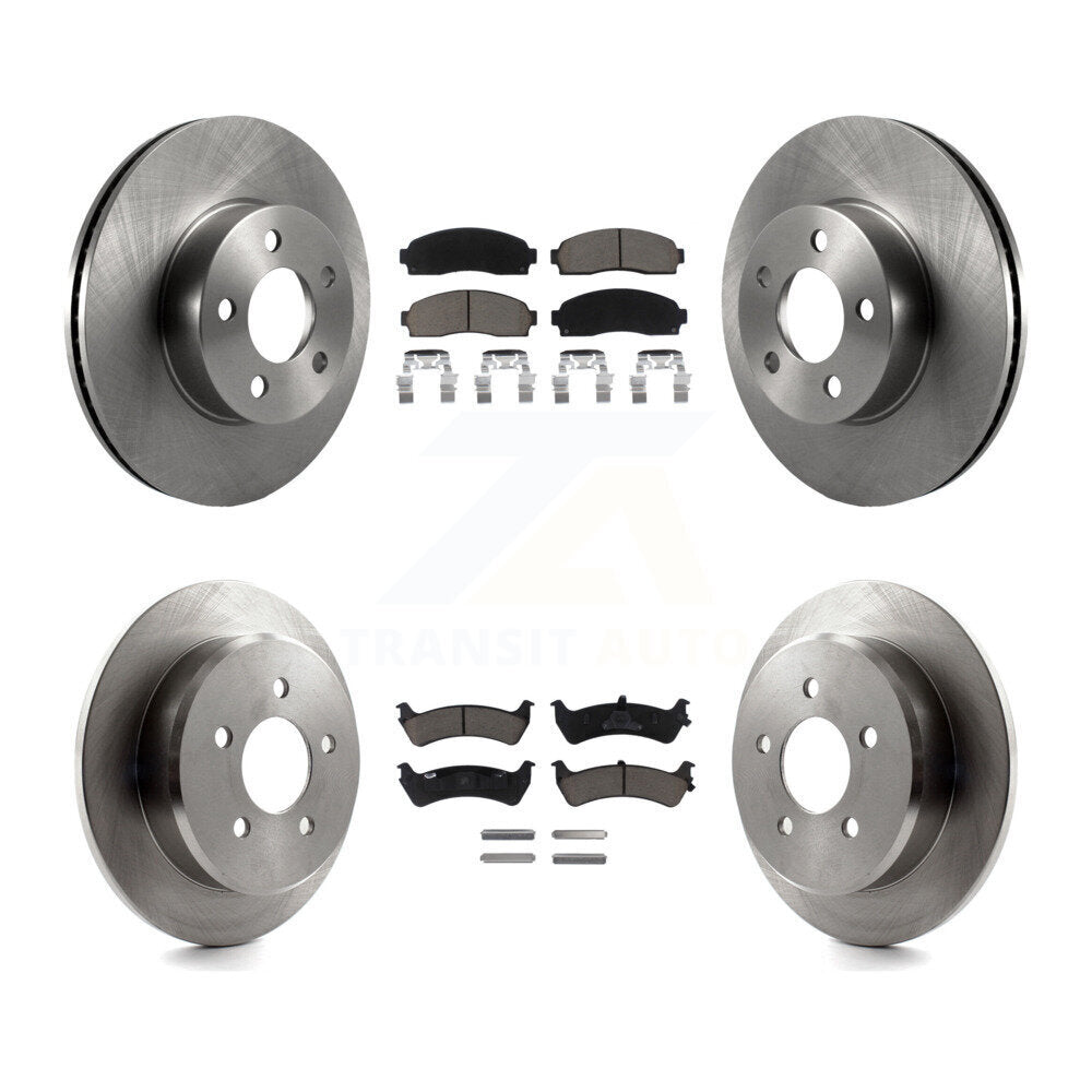 [Avant + Arrière] Kit de Disque et plaquette (céramique) de frein pour 2001 Ford Explorer Sport 4WD K8C-101170