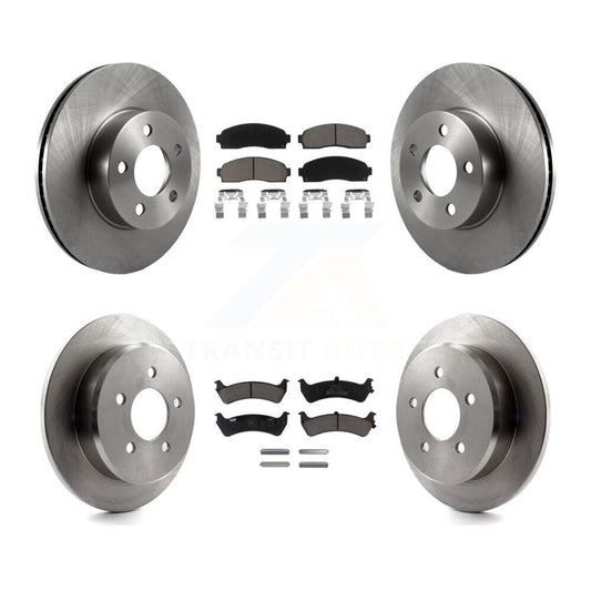 [Avant + Arrière] Kit de Disque et plaquette (céramique) de frein pour 2001 Ford Explorer Sport 4WD K8C-101170