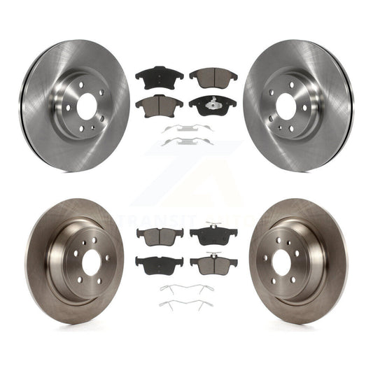[Avant + Arrière] Kit de Disque et plaquette (céramique) de frein pour Ford Fusion Lincoln MKZ K8C-101175