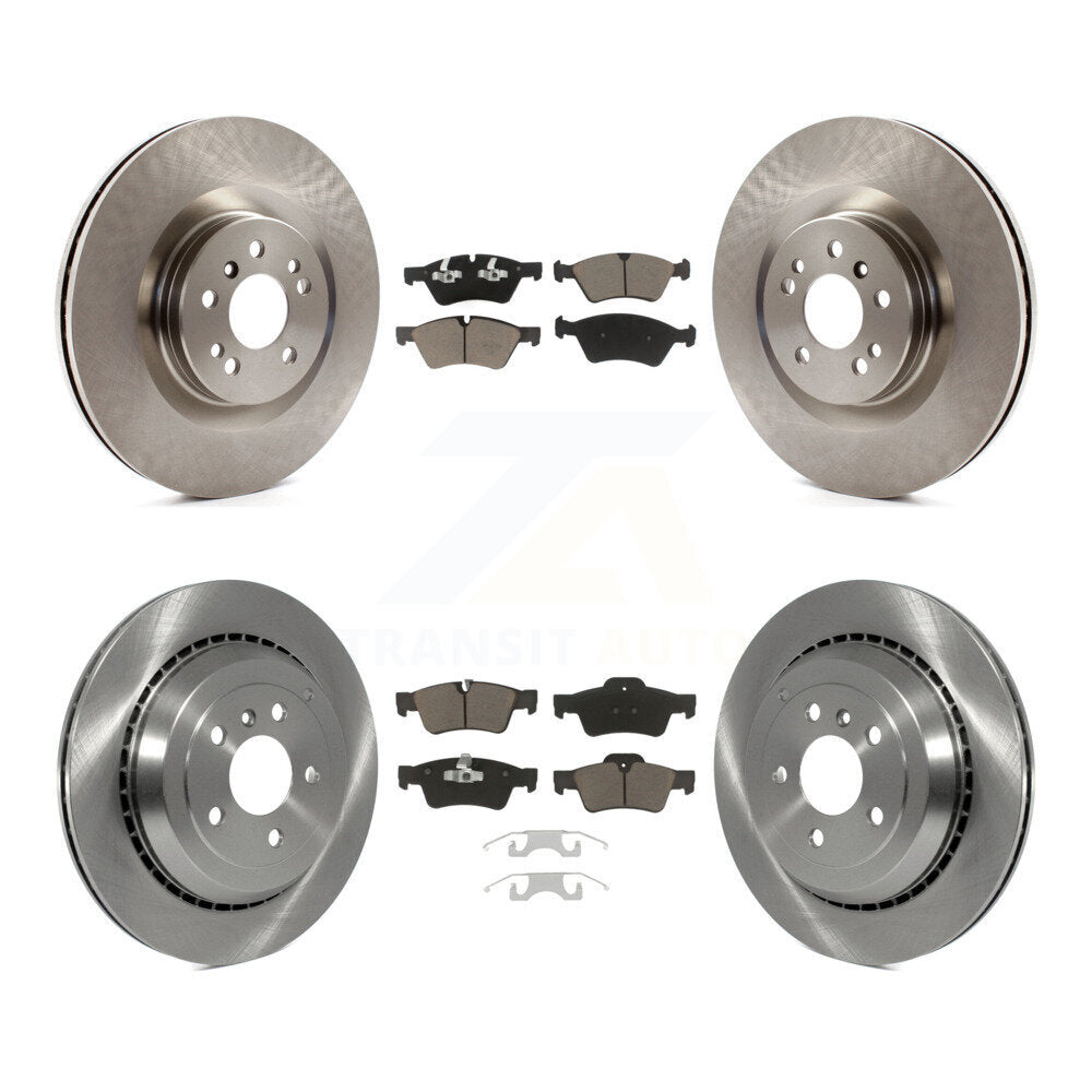 [Avant + Arrière] Kit de Disque et plaquette (céramique) de frein pour Mercedes-Benz ML350 GL450 GL550 GL350 ML550 GL320 K8C-101176