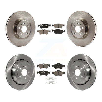 [Avant + Arrière] Kit de Disque et plaquette (céramique) de frein pour Mercedes-Benz ML350 GL450 GL550 GL350 ML550 GL320 K8C-101176