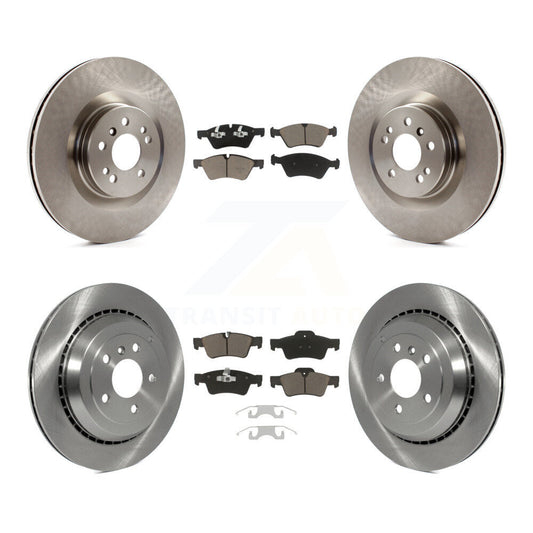 [Avant + Arrière] Kit de Disque et plaquette (céramique) de frein pour Mercedes-Benz ML350 GL450 GL550 GL350 ML550 GL320 K8C-101176