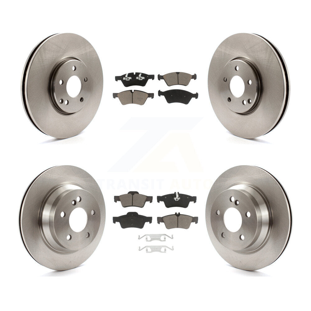 [Avant + Arrière] Kit de Disque et plaquette (céramique) de frein pour Mercedes-Benz E550 AWD K8C-101179