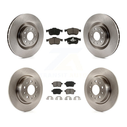 [Avant + Arrière] Kit de Disque et plaquette (céramique) de frein pour 2014-2020 Fiat 500L K8C-101182