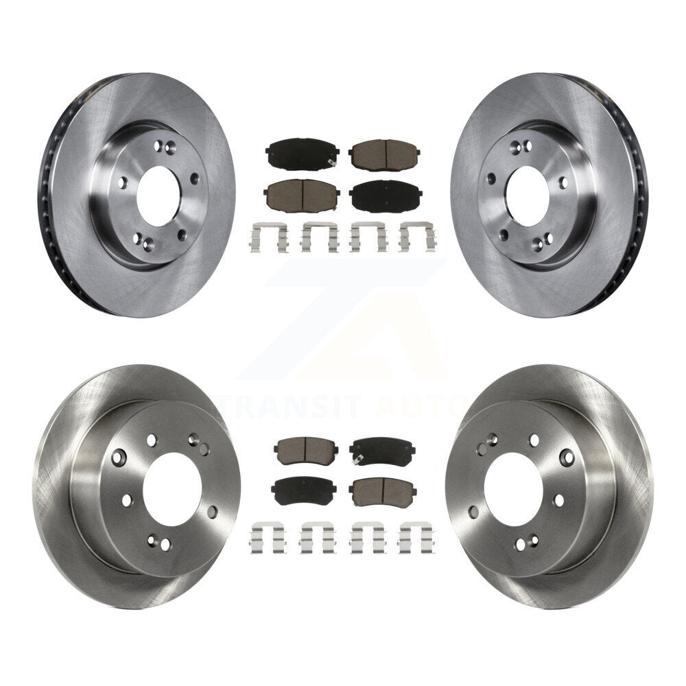 [Avant + Arrière] Kit de Disque et plaquette (céramique) de frein pour Kia Forte Koup Forte5 K8C-101183