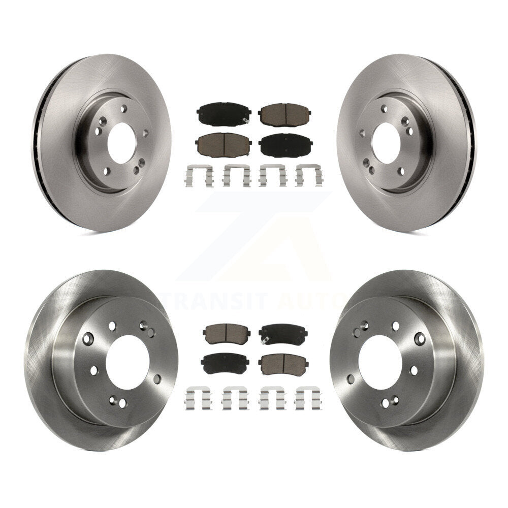 [Avant + Arrière] Kit de Disque et plaquette (céramique) de frein pour Kia Forte Koup Forte5 K8C-101184