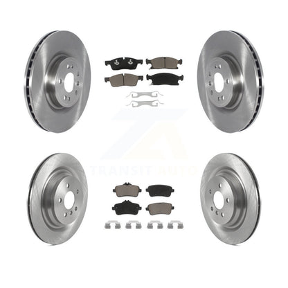[Avant + Arrière] Kit de Disque et plaquette (céramique) de frein pour Mercedes-Benz GLS450 GL450 GL350 sans Sport Package K8C-101188