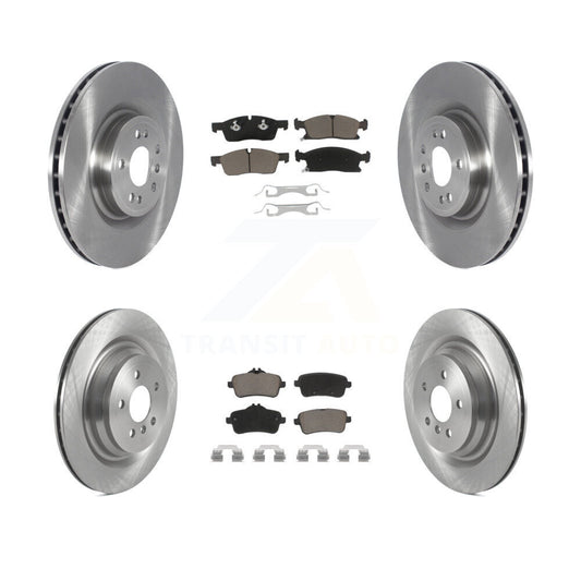 [Avant + Arrière] Kit de Disque et plaquette (céramique) de frein pour Mercedes-Benz GLS450 GL450 GL350 sans Sport Package K8C-101188