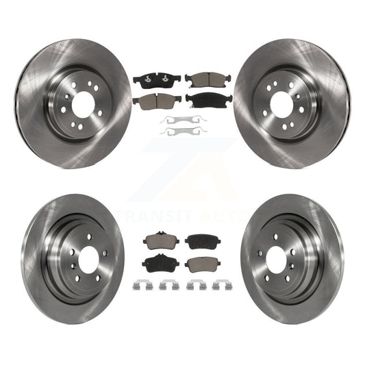[Avant + Arrière] Kit de Disque et plaquette (céramique) de frein pour Mercedes-Benz ML350 GLE350 ML250 GLE300d K8C-101189