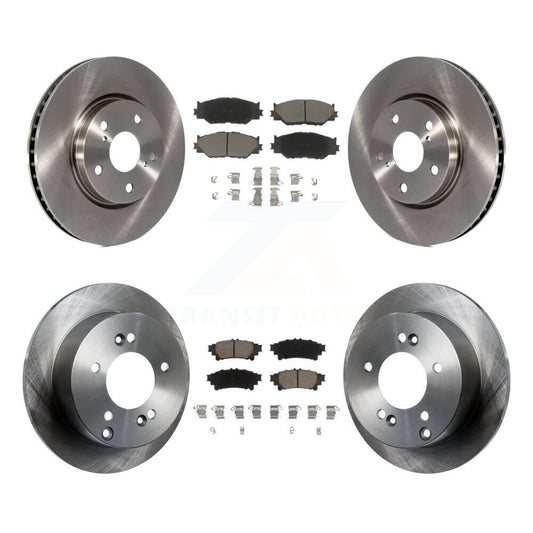 [Avant + Arrière] Kit de Disque et plaquette (céramique) de frein pour 2014-2015 Lexus IS250 Base avec RWD avec F Sport Package K8C-101195