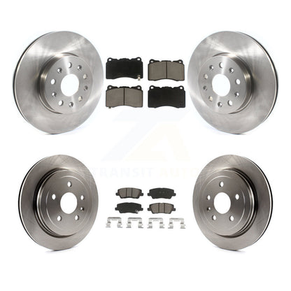 [Avant + Arrière] Kit de Disque et plaquette (céramique) de frein pour Cadillac CTS K8C-101196