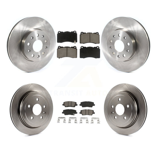 [Avant + Arrière] Kit de Disque et plaquette (céramique) de frein pour Cadillac CTS K8C-101196