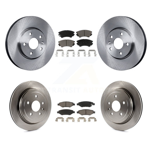 [Avant + Arrière] Kit de Disque et plaquette (céramique) de frein pour 2010-2015 Chevrolet Camaro LT LS K8C-101209