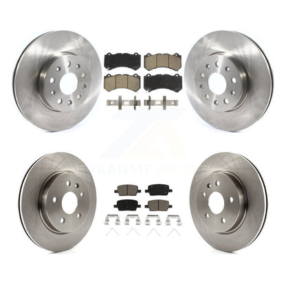 [Avant + Arrière] Kit de Disque et plaquette (céramique) de frein pour 2019-2020 Chevrolet Camaro LT LS avec 6 Piston Brembo Calipers K8C-101212