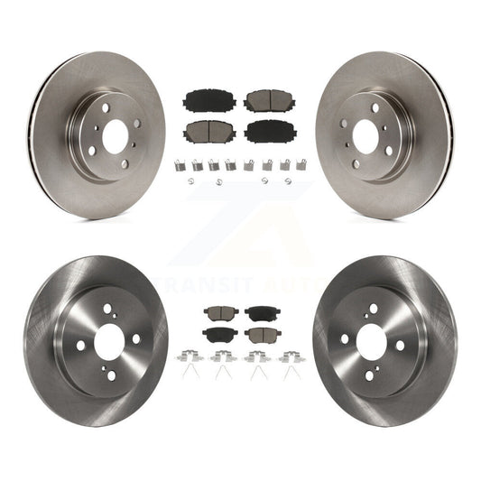 [Avant + Arrière] Kit de Disque et plaquette (céramique) de frein pour Toyota Yaris K8C-101217