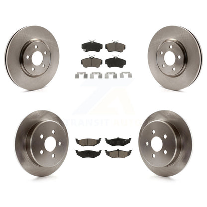[Avant + Arrière] Kit de Disque et plaquette (céramique) de frein pour Chrysler PT Cruiser Dodge Neon K8C-101219