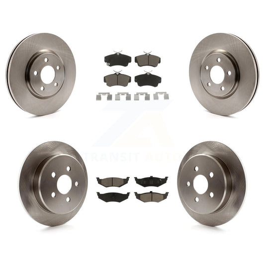 [Avant + Arrière] Kit de Disque et plaquette (céramique) de frein pour Chrysler PT Cruiser Dodge Neon K8C-101219