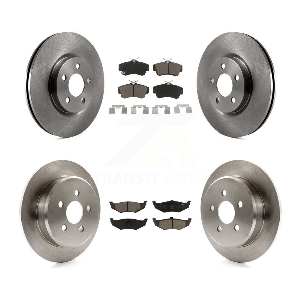[Avant + Arrière] Kit de Disque et plaquette (céramique) de frein pour Chrysler PT Cruiser K8C-101220