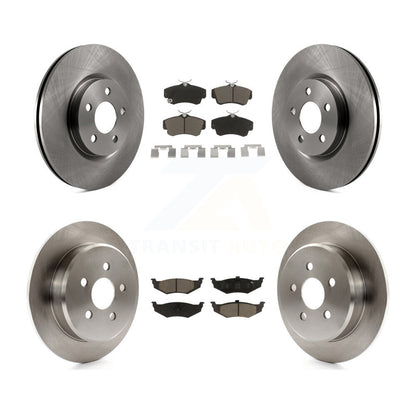 [Avant + Arrière] Kit de Disque et plaquette (céramique) de frein pour Chrysler PT Cruiser K8C-101220