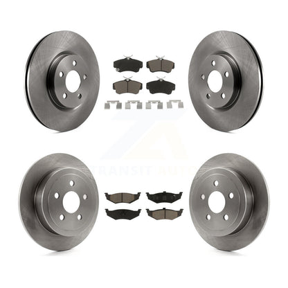 [Avant + Arrière] Kit de Disque et plaquette (céramique) de frein pour Chrysler PT Cruiser K8C-101222